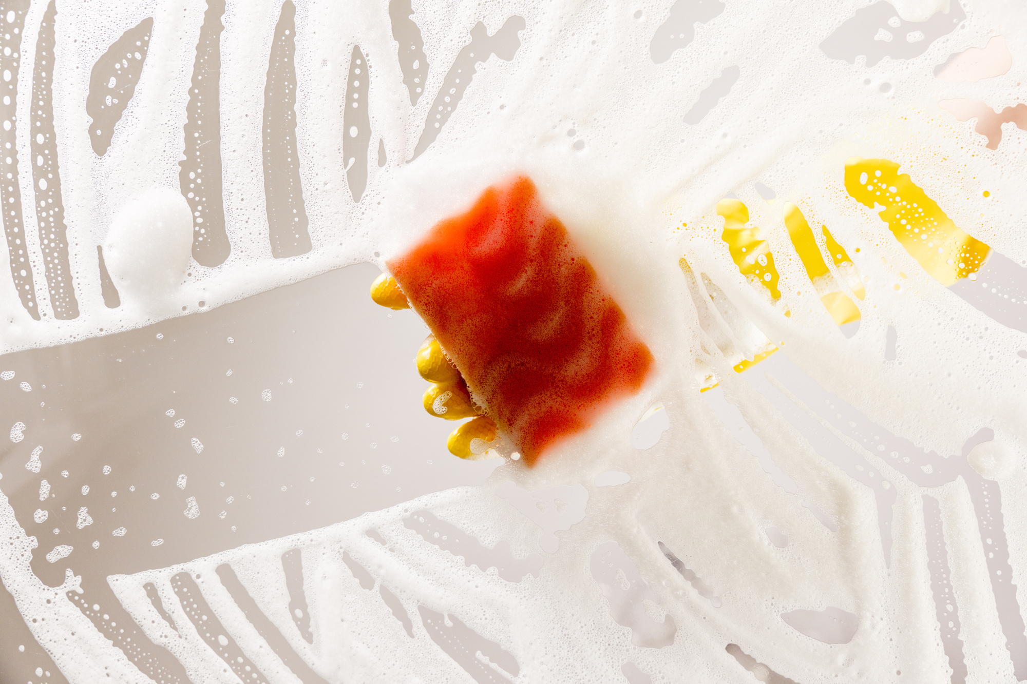close-up textured sauce